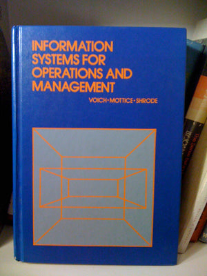 Information systems for operations and management,Used