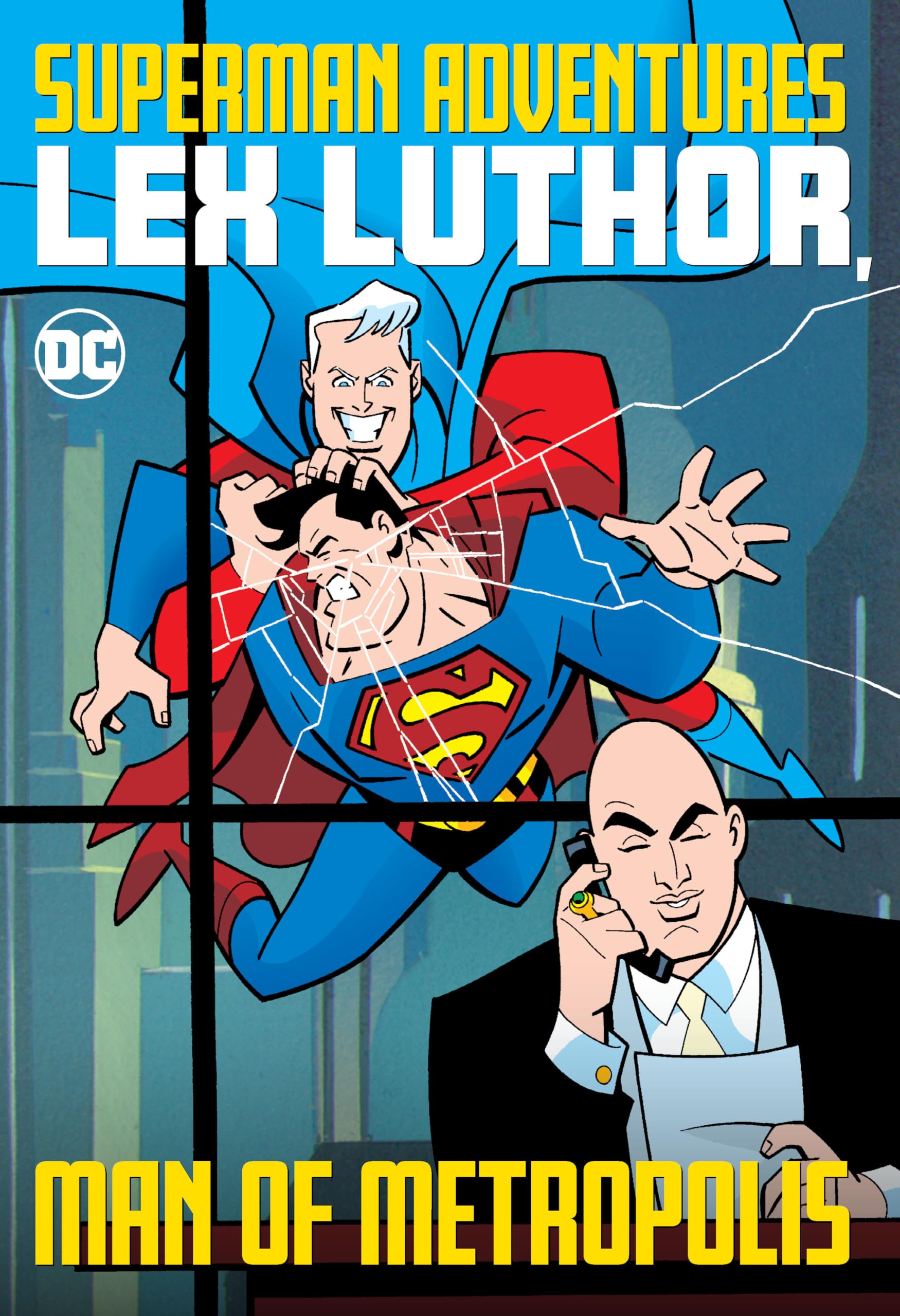 Superman Adventures Lex Luthor, Man of Metropolis,Used