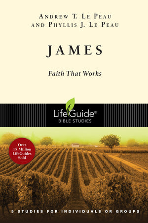 James: Faith That Works (LifeGuide Bible Studies),Used