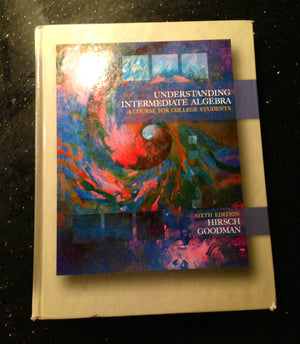 Understanding Intermediate Algebra : A Course for College Students (Sixth Edition with CDROM) (Available Titles CengageNOW),Used