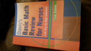Davis'S Basic Math Review For Nurses: With Stepbystep Solutions,New