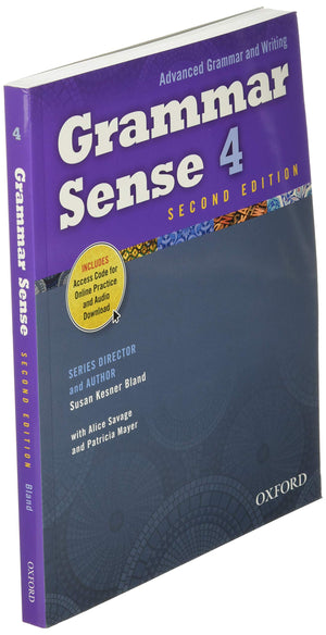 Grammar Sense 4 Student Book with Online Practice Access Code Card (Advanced Grammar and Writing),Used