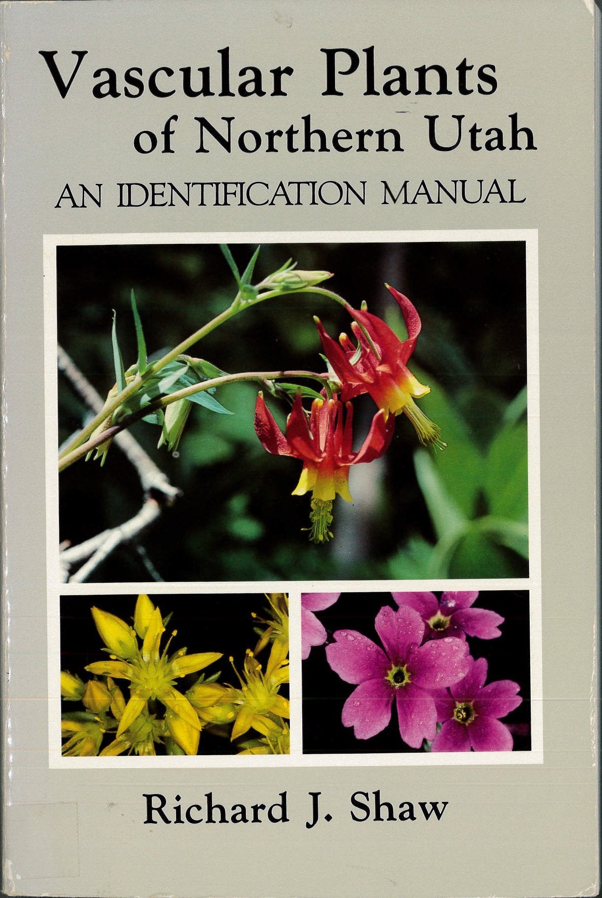 Vascular Plants of Northern Utah: An Identification Manual,Used