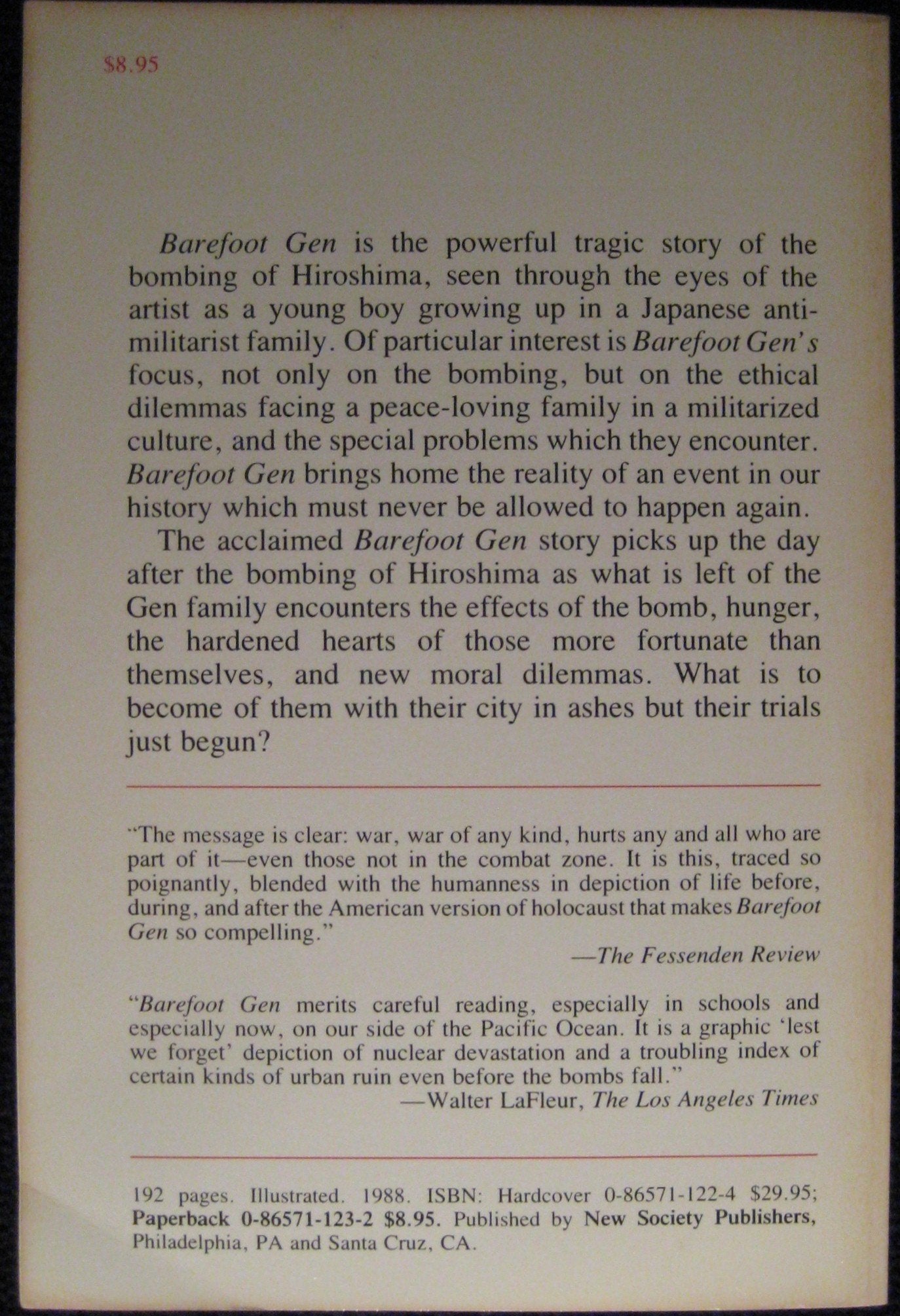 Barefoot Gen: The Day After,Used