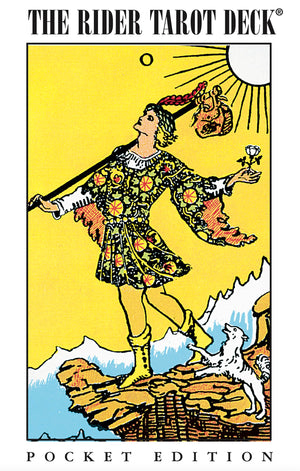 Pocket Riderwaite Tarot (Riderwaite Tarot Deck Collection),Used