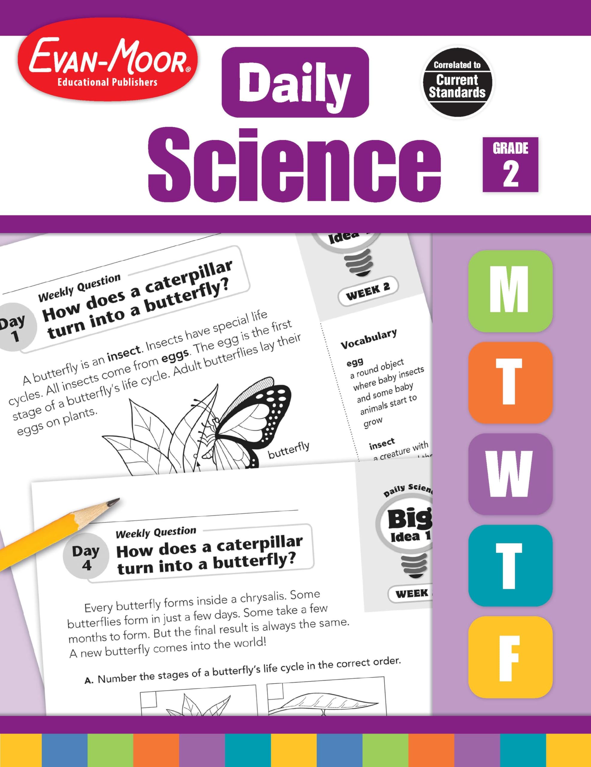 EvanMoor Daily Science, Grade 2,Used
