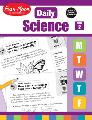 EvanMoor Daily Science, Grade 2,Used