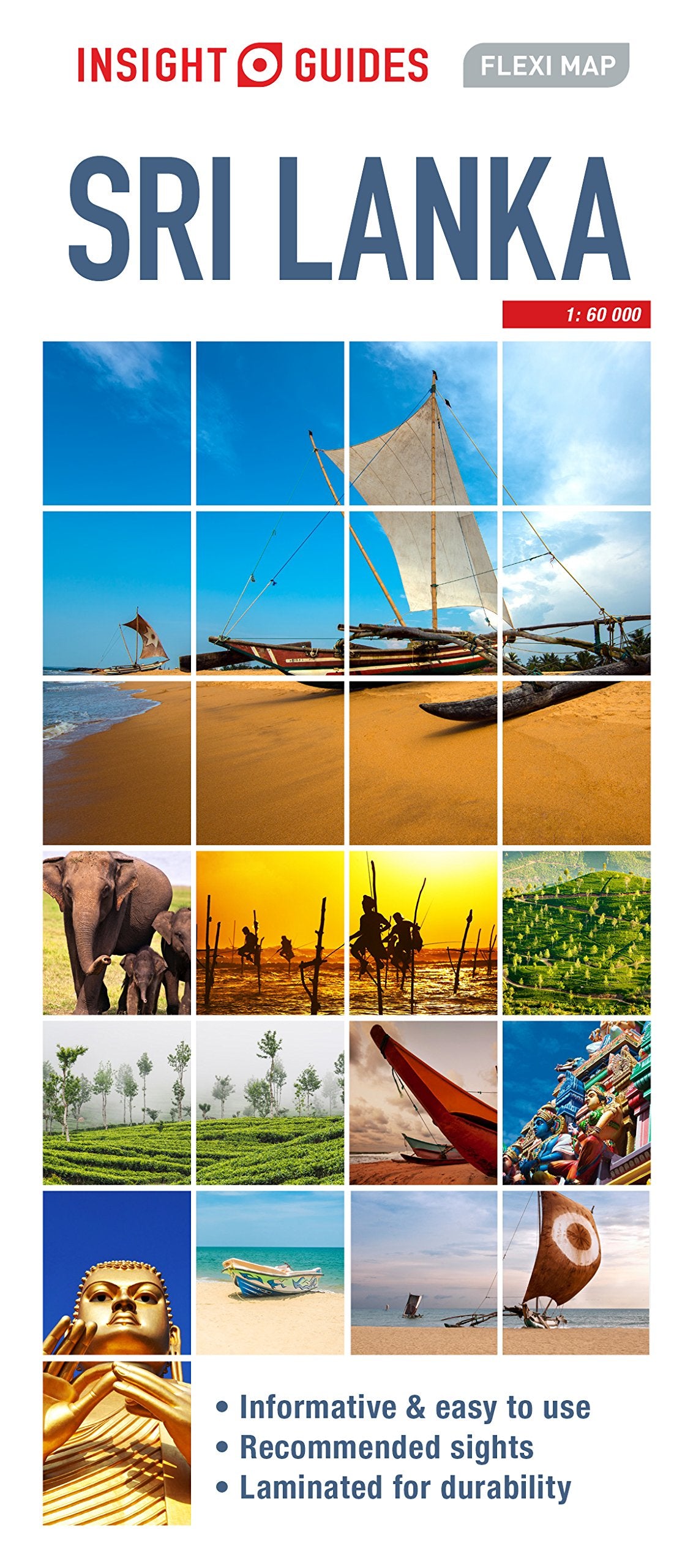 Insight Guides Flexi Map Sri Lanka (Insight Flexi Maps),Used