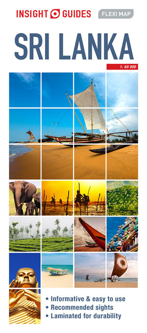 Insight Guides Flexi Map Sri Lanka (Insight Flexi Maps),Used