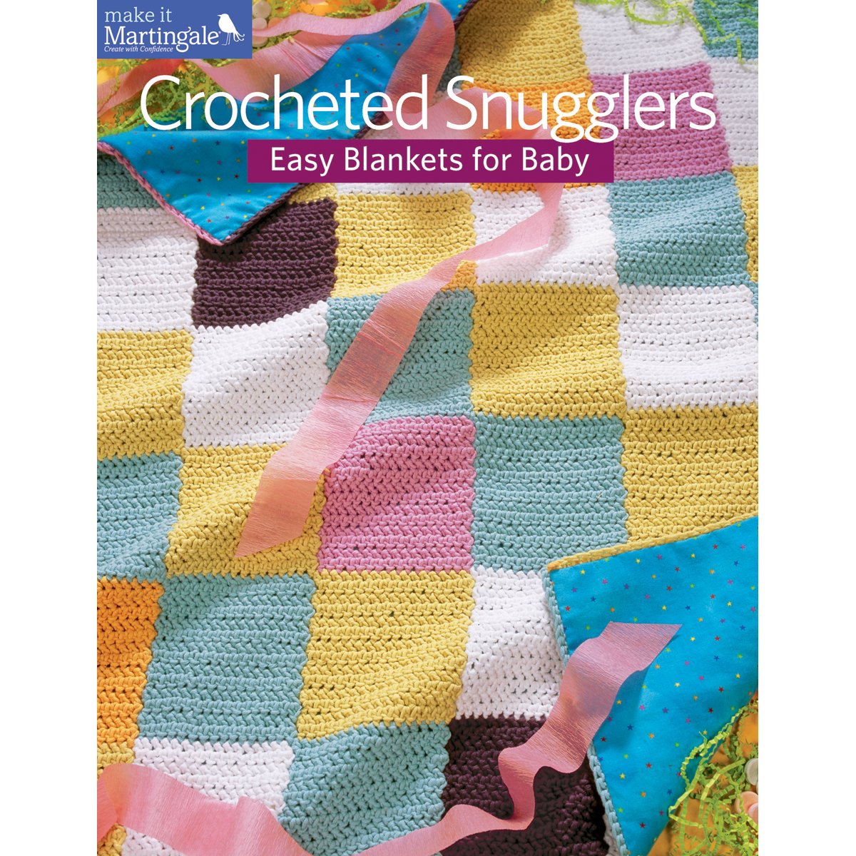 Crocheted Snugglers: Easy Blankets For Baby,Used