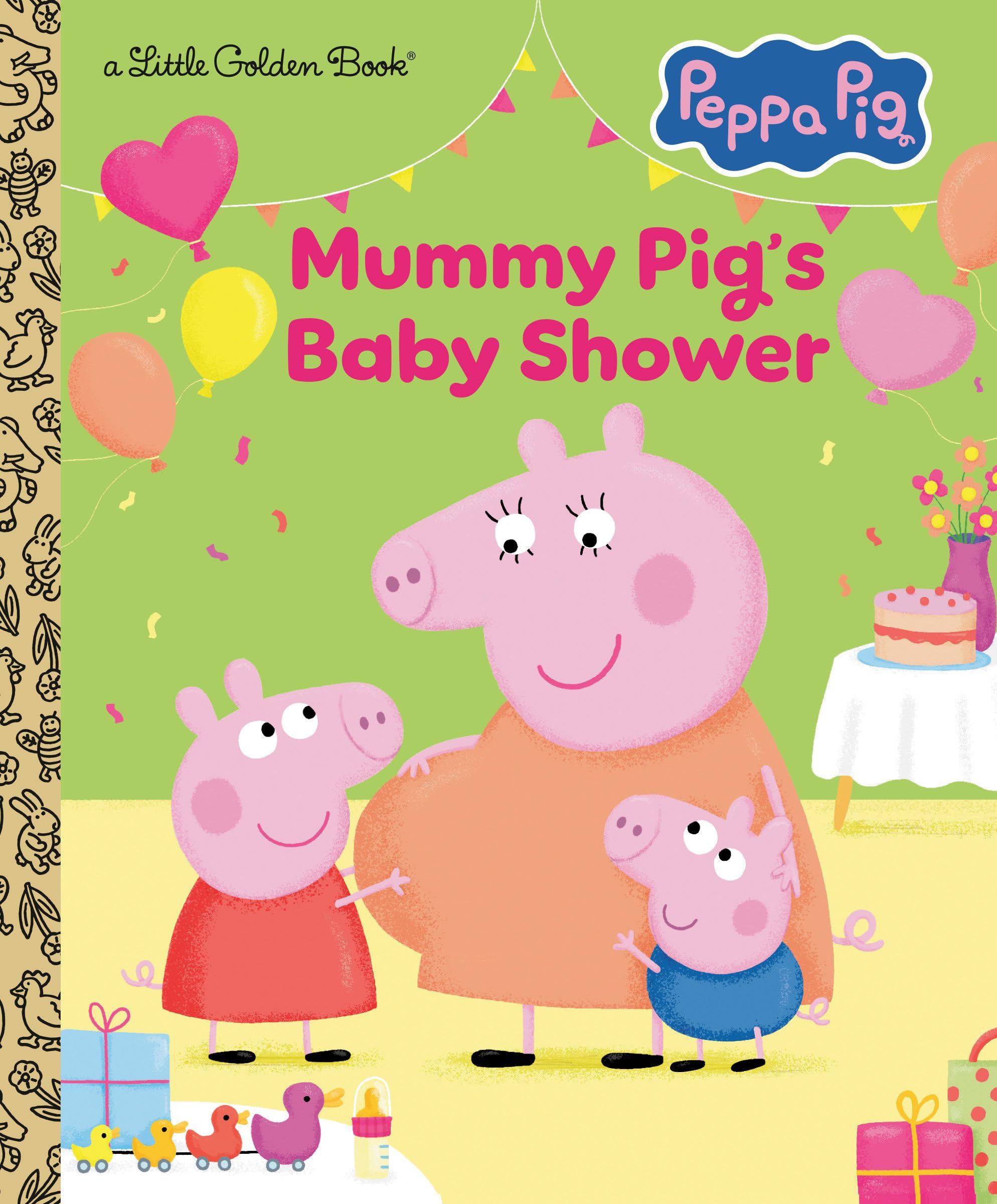 Mummy PigS Baby Shower (Peppa Pig) (Little Golden Book)