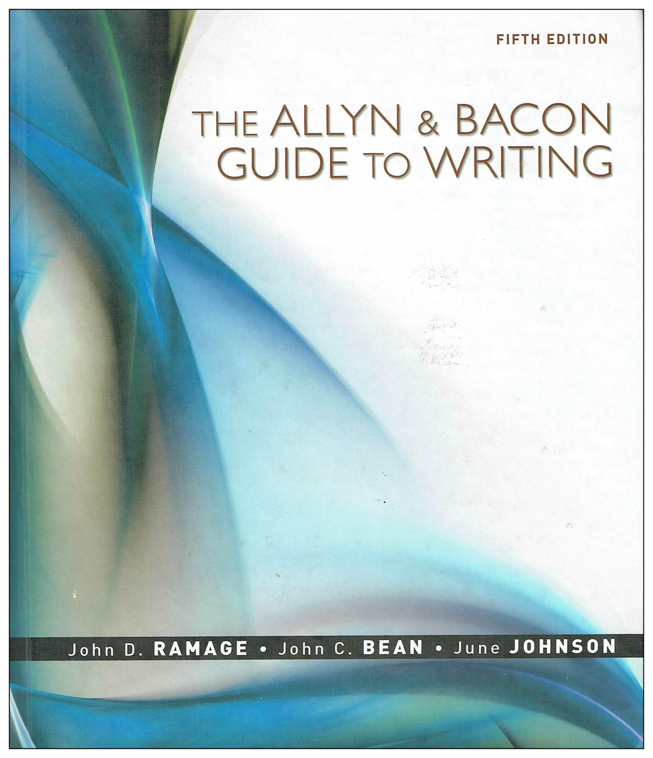 The Allyn & Bacon Guide to Writing,Used