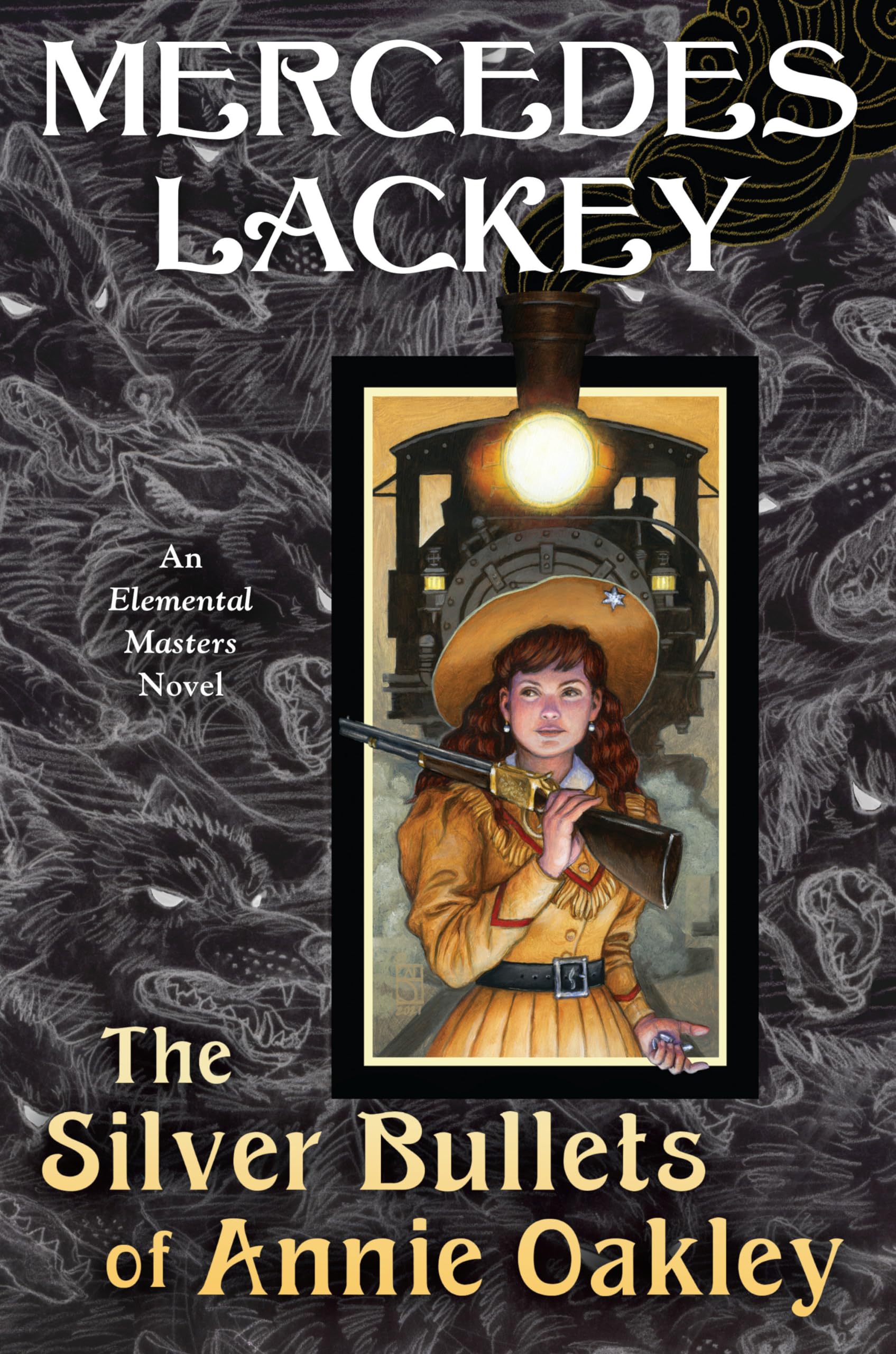The Silver Bullets Of Annie Oakley: An Elemental Masters Novel-new