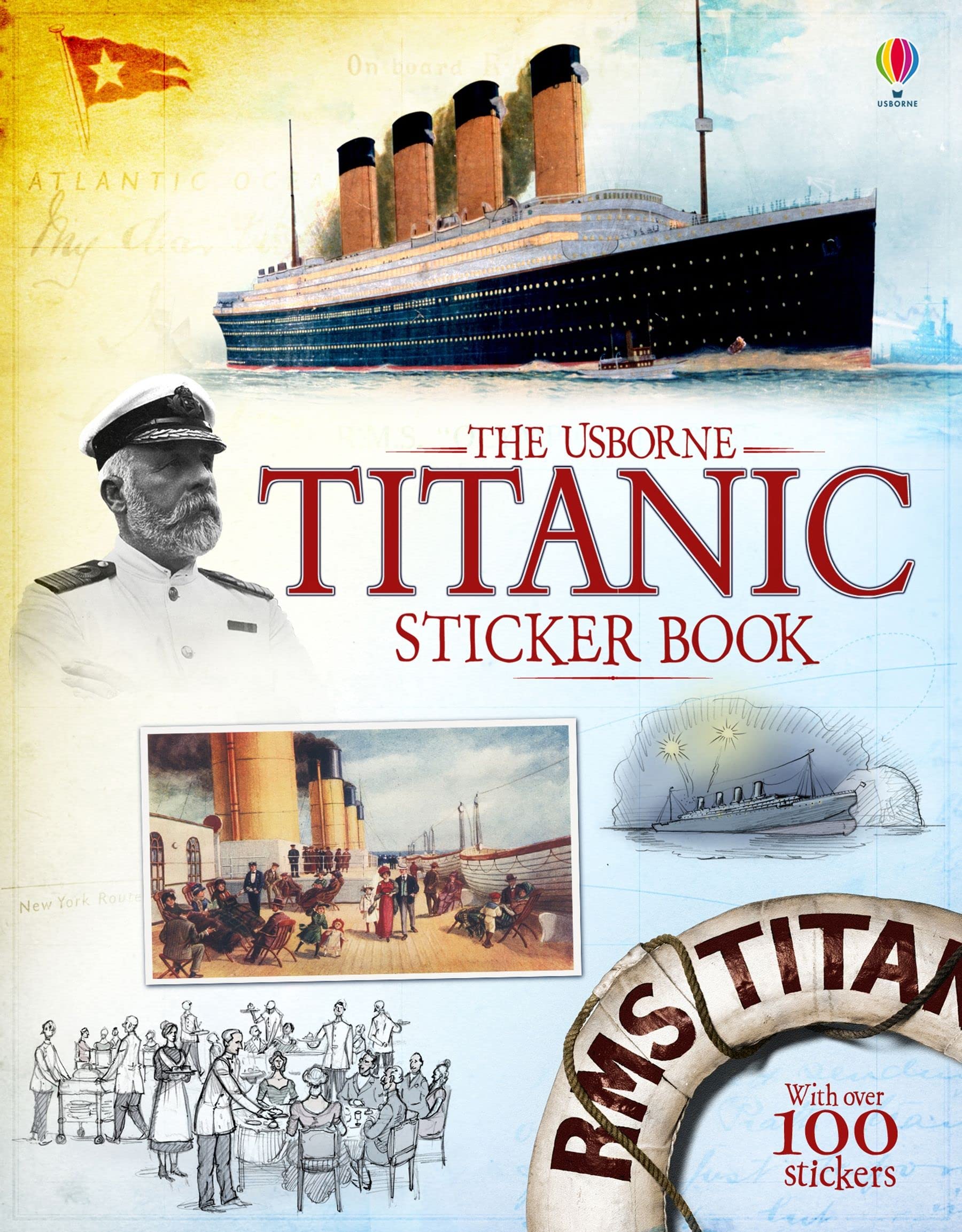 Titanic Sticker Book (Information Sticker Books),Used