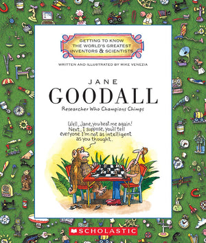 Jane Goodall (Getting To Know The World'S Greatest Inventors & Scientists) (Library Edition)
