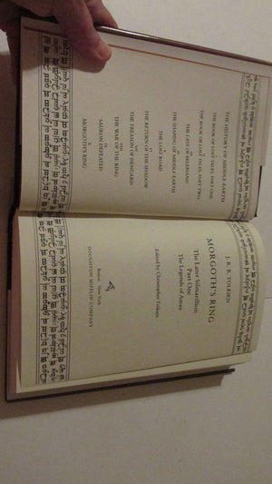 Morgoth'S Ring: The Later Silmarillion, Part 1, Vol. 1,New