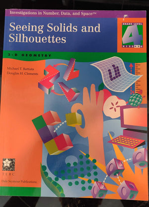 Seeing Solids and Silhouettes: 3D Geometry (Investigations in Number, Data, and Space),Used