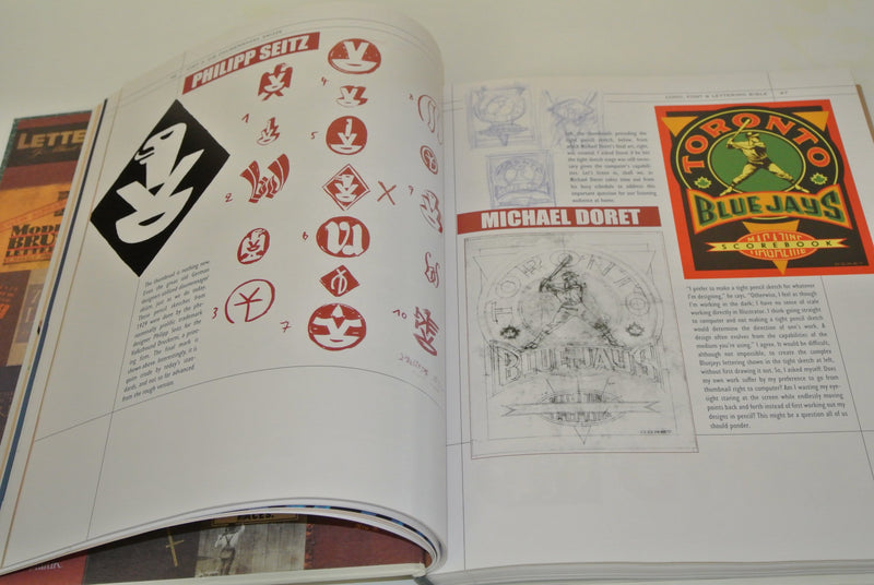 Logo Font & Lettering Bible: A Comprehensive Guide to the Design, Construction and Usage of Alphabets and Symbols,Used