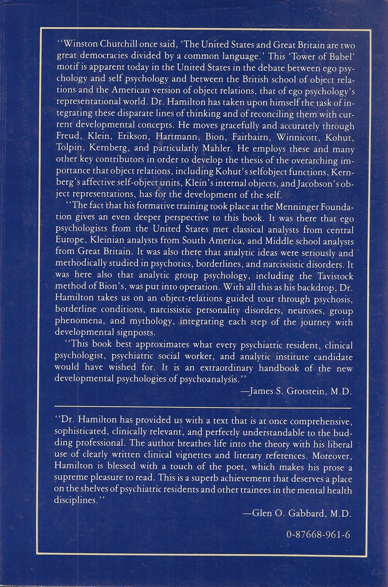 Self and Others: Object Relations Theory in Practice,New