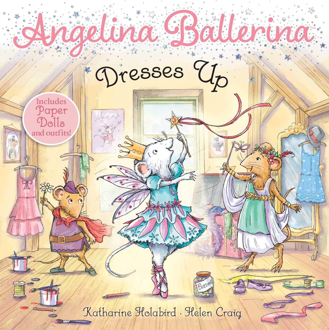 Angelina Ballerina Dresses Up,Used