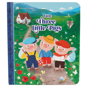The Three Little Pigs: A Classic Fairy Tale Board Book For Toddlers & Preschoolers (Once Upon A Cottage)
