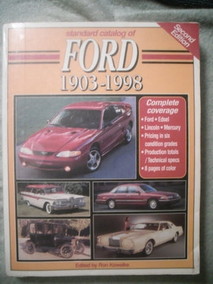 Standard Catalog Of Ford 19031998 (Standard Catalog Of Ford, 2Nd Ed),New