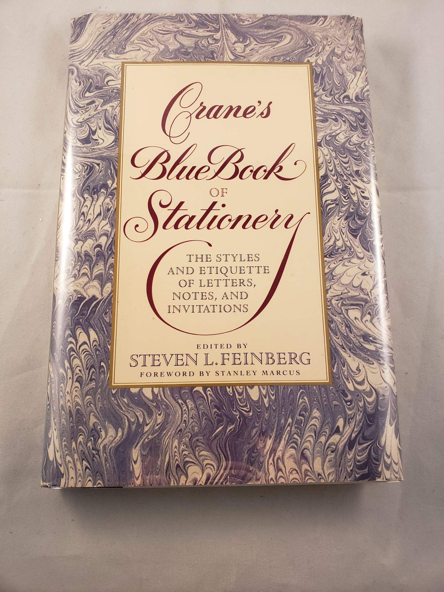 Crane's Blue Book of Stationery,Used