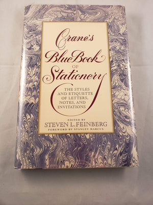 Crane's Blue Book of Stationery,Used