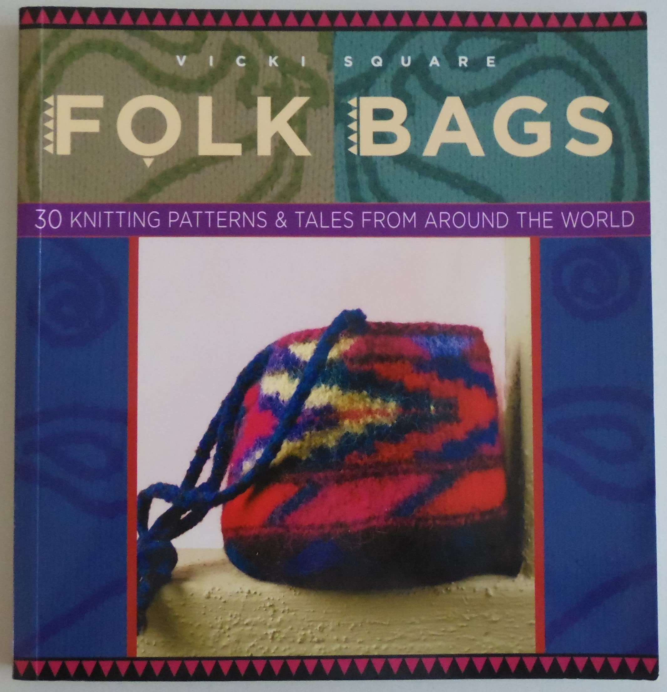 Folk Bags (Folk Knitting Series),Used