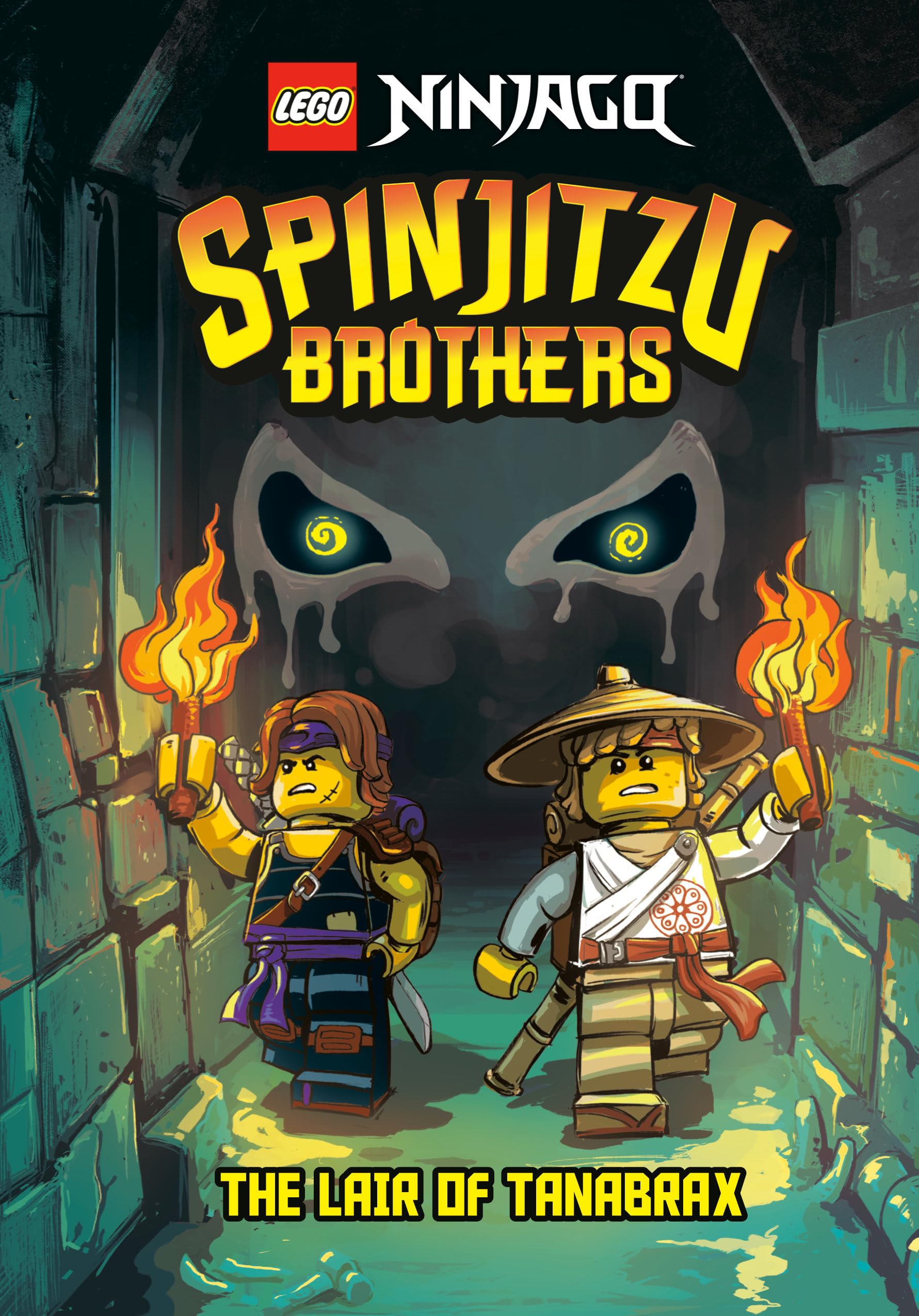 Spinjitzu Brothers #2: The Lair Of Tanabrax (Lego Ninjago) (A Stepping Stone Book(Tm)),New