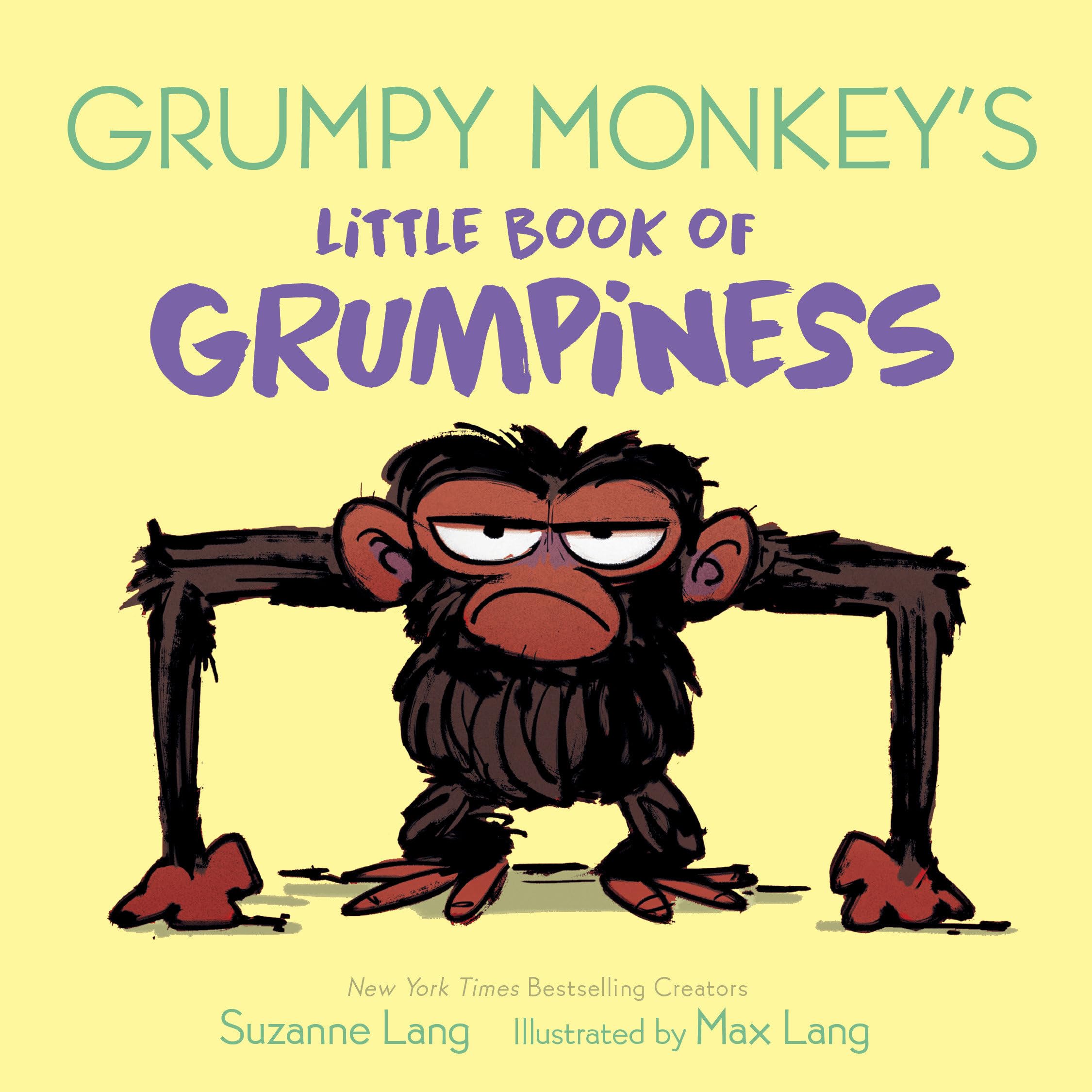 Grumpy Monkey's Little Book of Grumpiness (Grumpy Monkey Board Books),Used