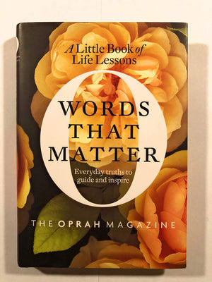 Words That Matter: A Little Book of Life Lessons,Used