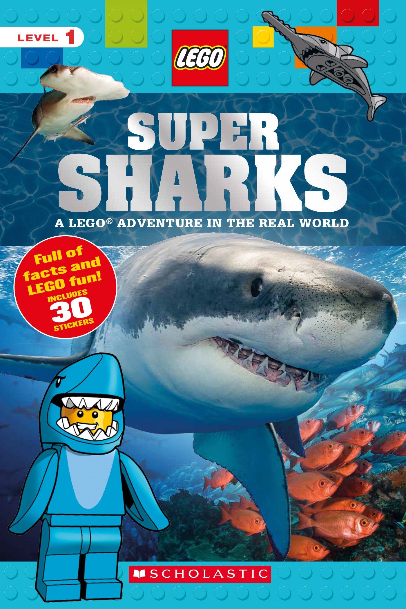 Super Sharks (Lego Nonfiction): A Lego Adventure In The Real World (7),Used