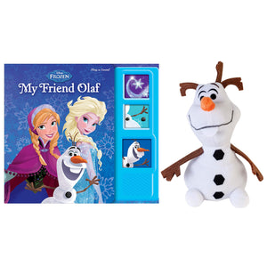 Disney Frozen  My Friend Olaf Sound Book And Plush  Pi Kids
