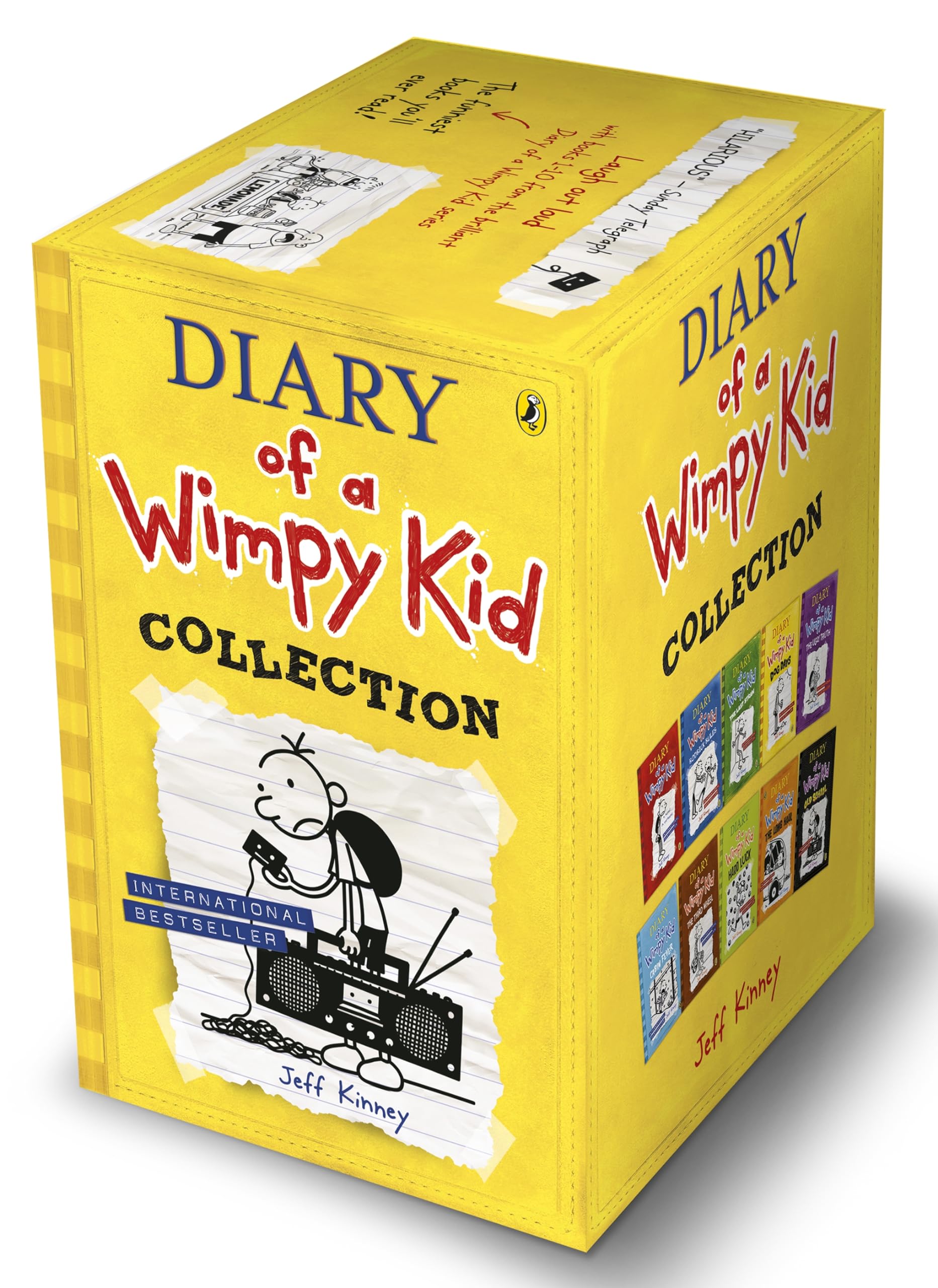 Diary Of A Wimpy Kid Collection (Set Of 10),New