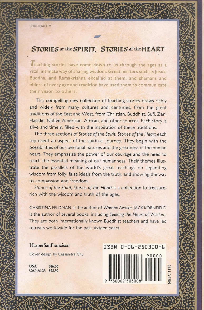 Stories Of The Spirit, Stories Of The Heart: Parables Of The Spiritual Path From Around The World,Used
