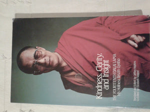 Kindness, Clarity, and Insight: The Fourteenth Dalai Lama, His Holiness Tenzin Gyatso (English and Tibetan Edition),Used