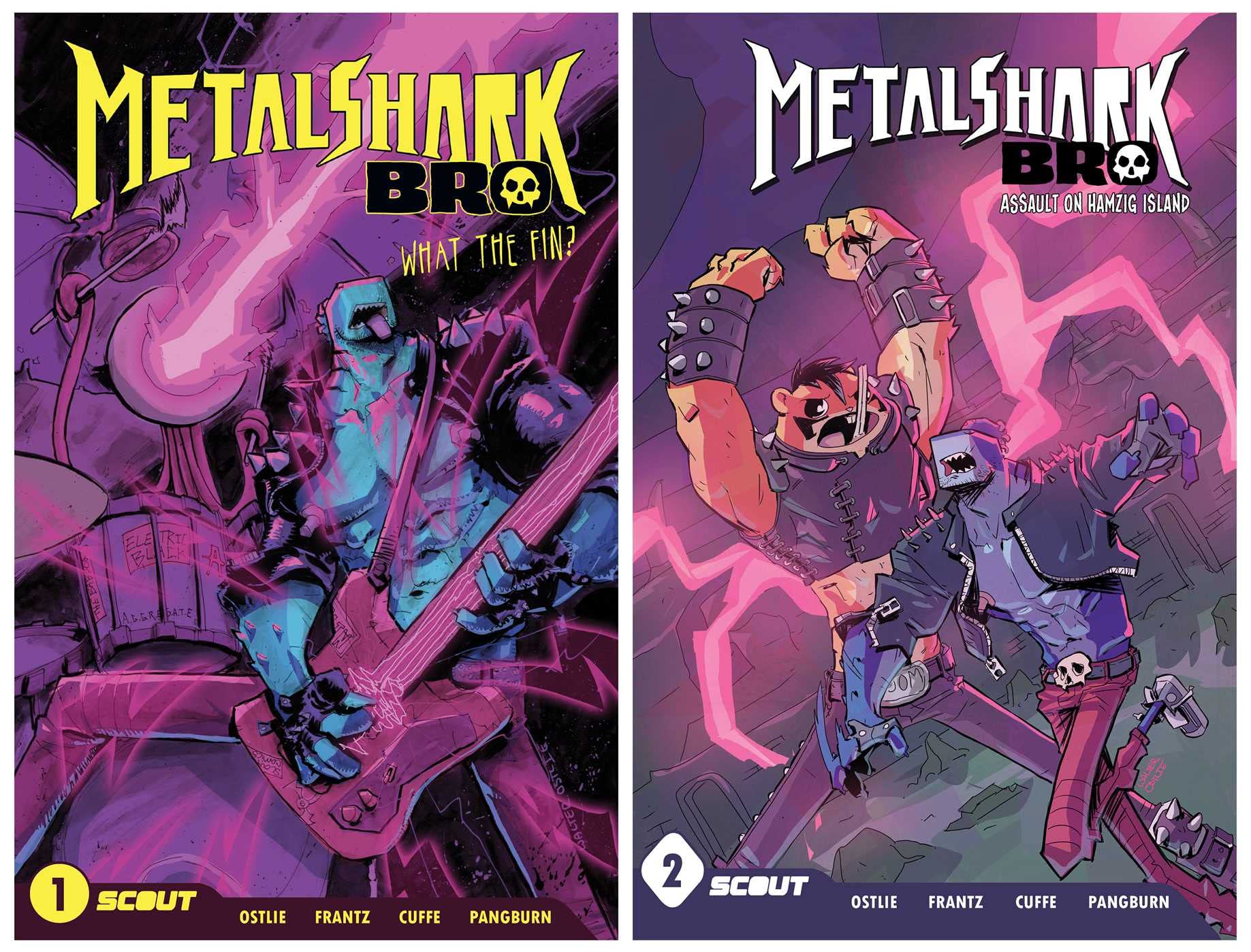 Metalshark Bro Vol 1 & Vol 2 Prepack 4 (Metalshark Bro, 4),New