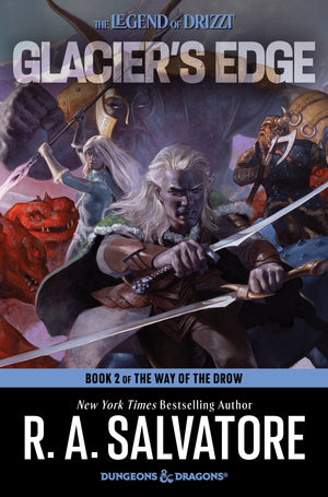 Glacier'S Edge: A Novel (The Way Of The Drow, 2),New