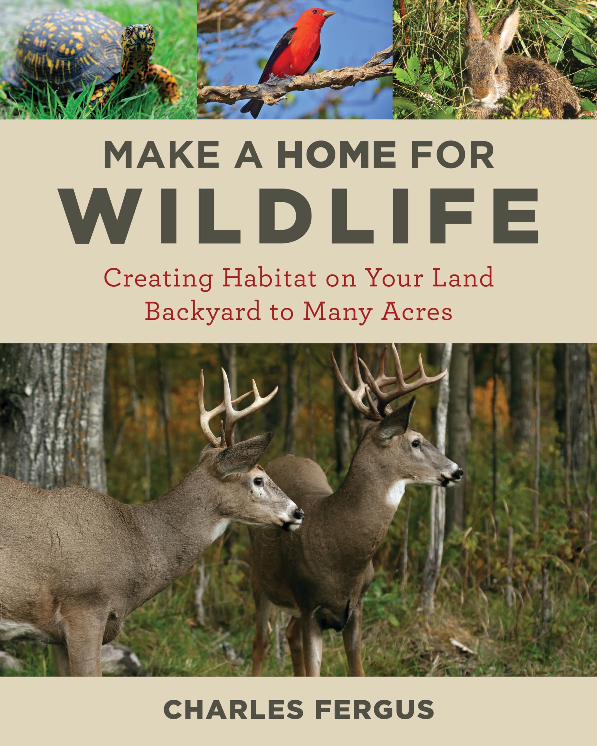Make A Home For Wildlife: Creating Habitat On Your Land Backyard To Many Acres,Used