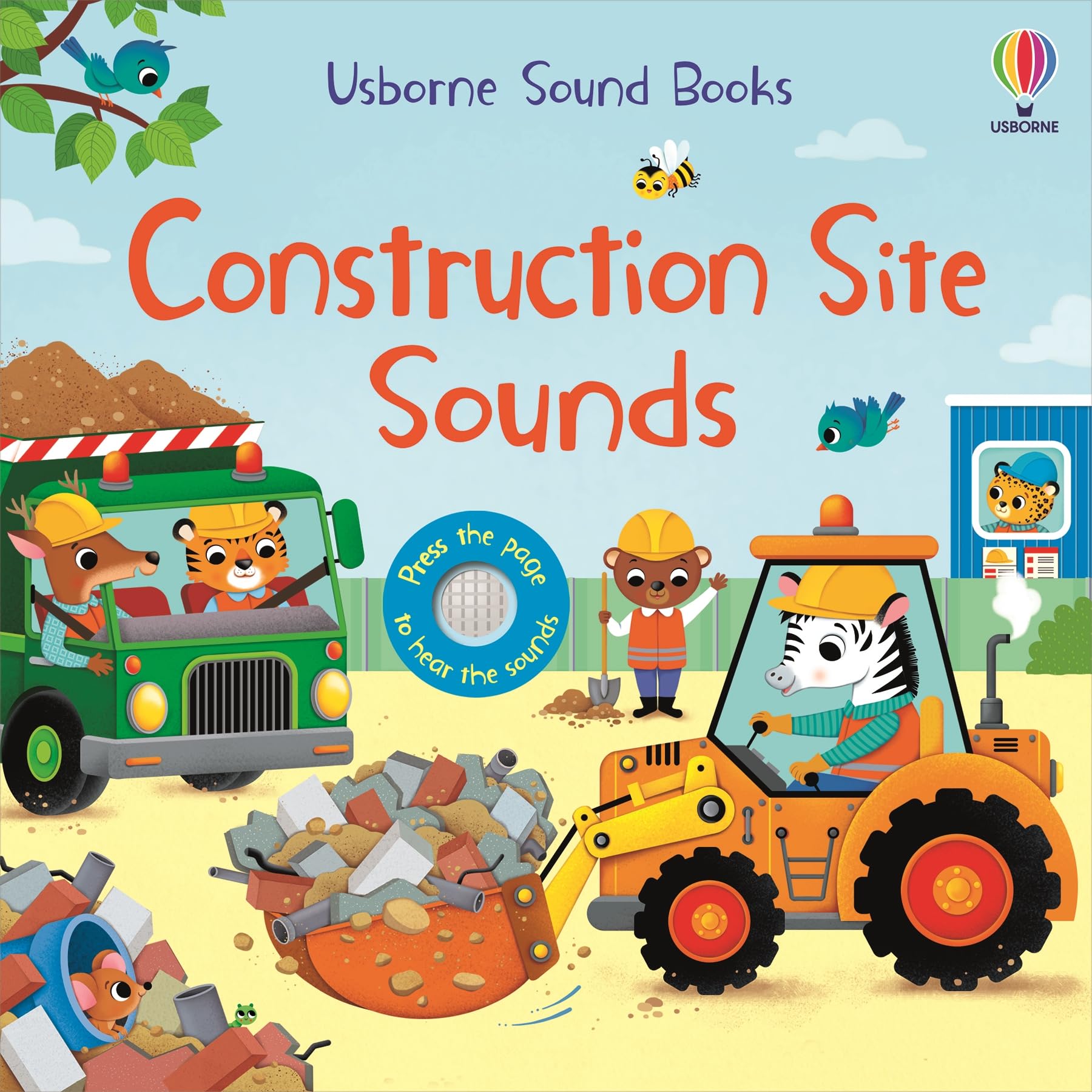 Construction Site Sounds (Sound Books),New