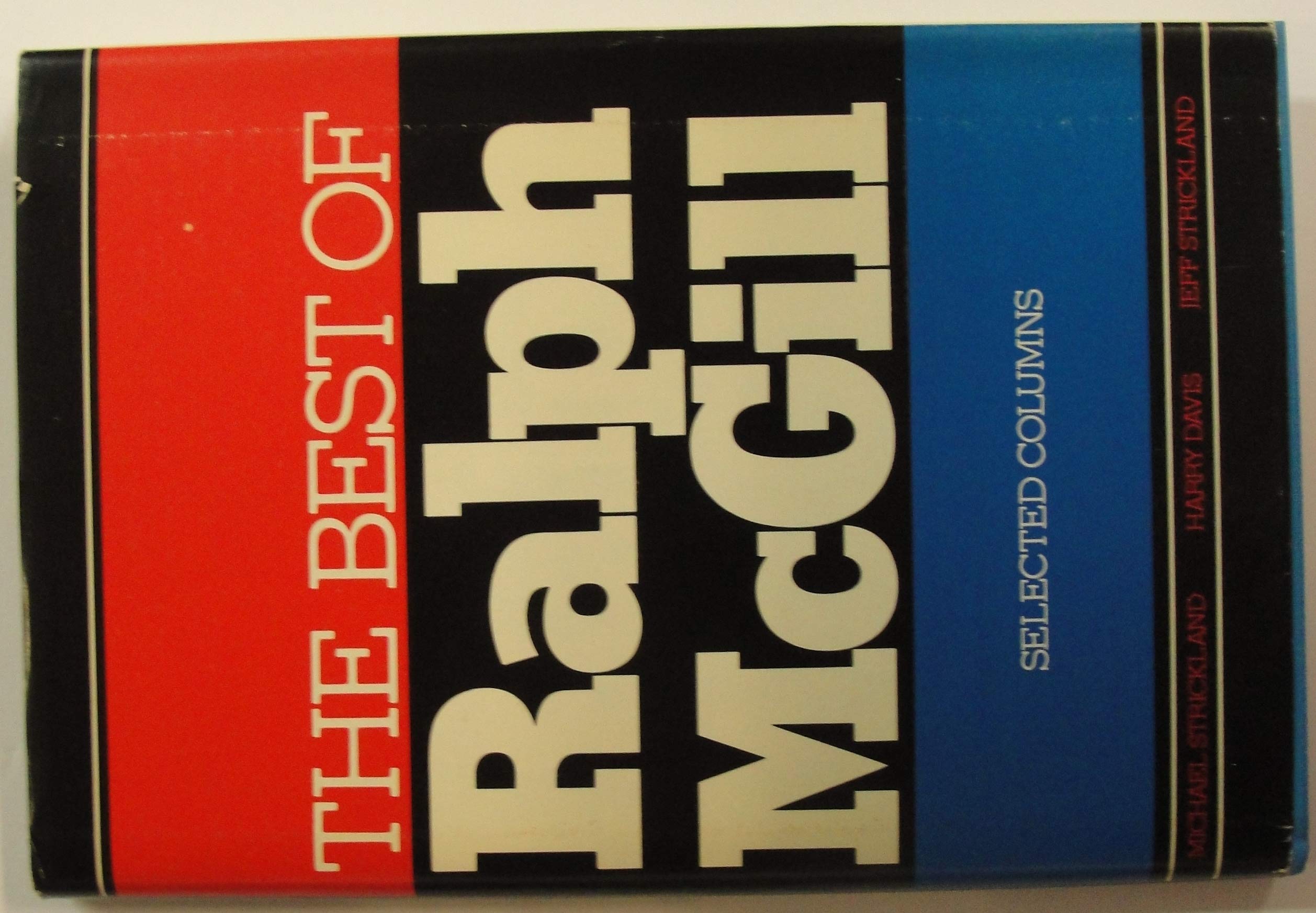 The Best of Ralph McGill: Selected Columns,Used