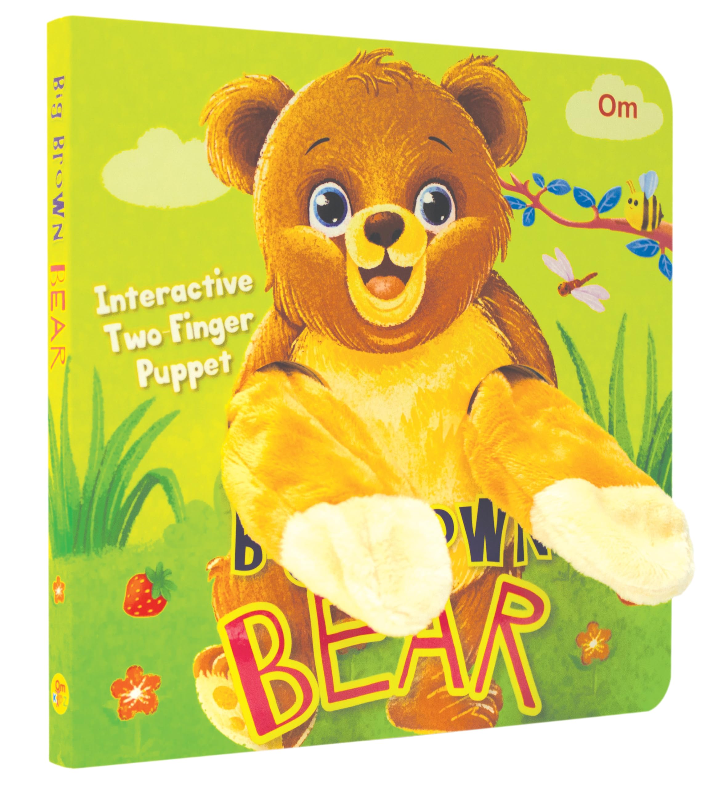 Big Brown Bear Finger Puppet Book For Children: Animal Finger Puppet Board Book For Babies | Fun Interactive Bear Toy Book | Touch And Play Story | Animal-Themed Picture Book For Kids