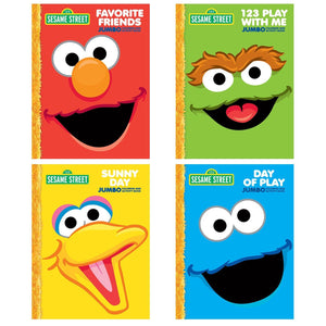 Sesame Street Jumbo Coloring & Activity Book