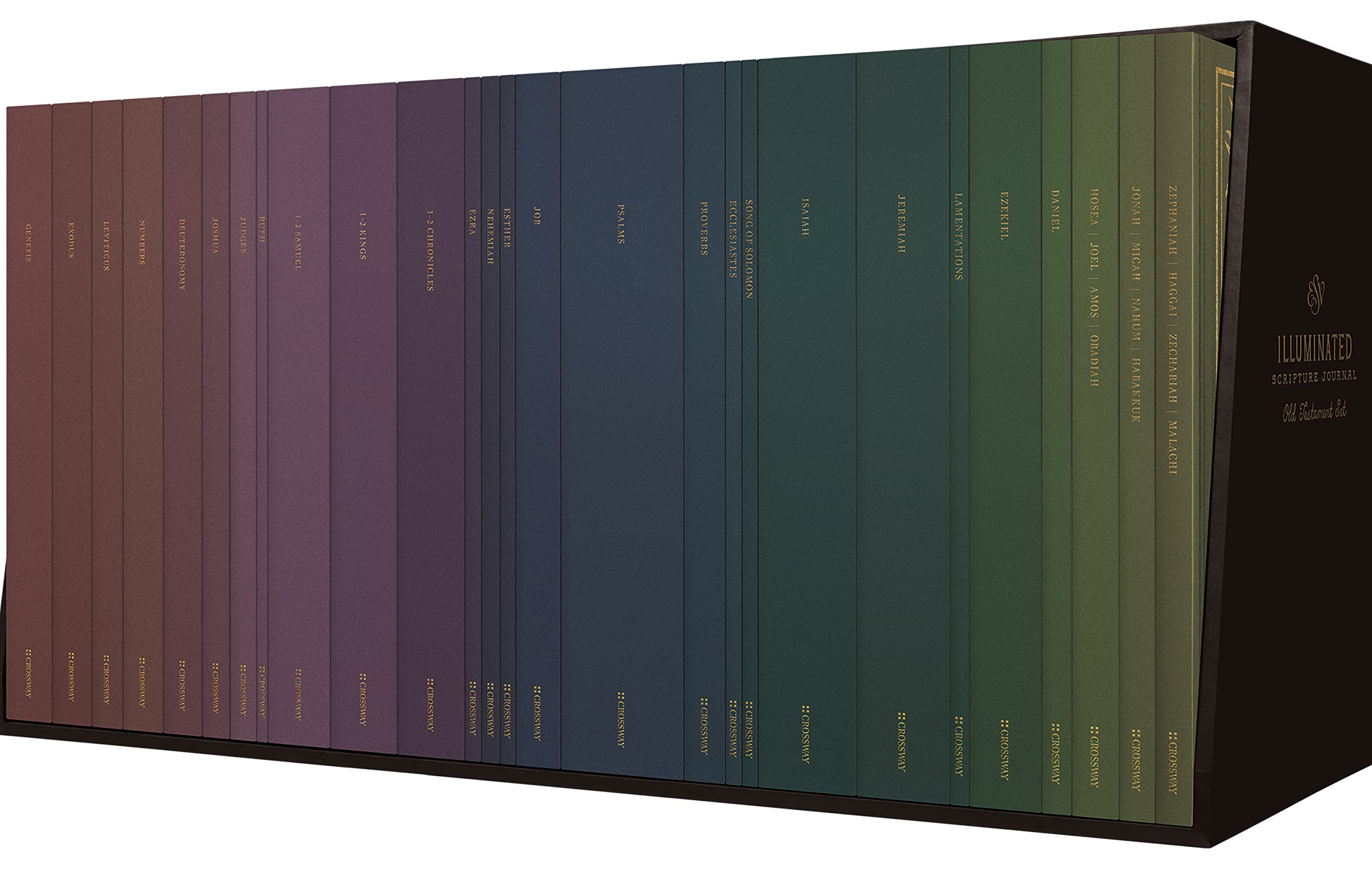 ESV Illuminated Scripture Journal: Old Testament Set,New