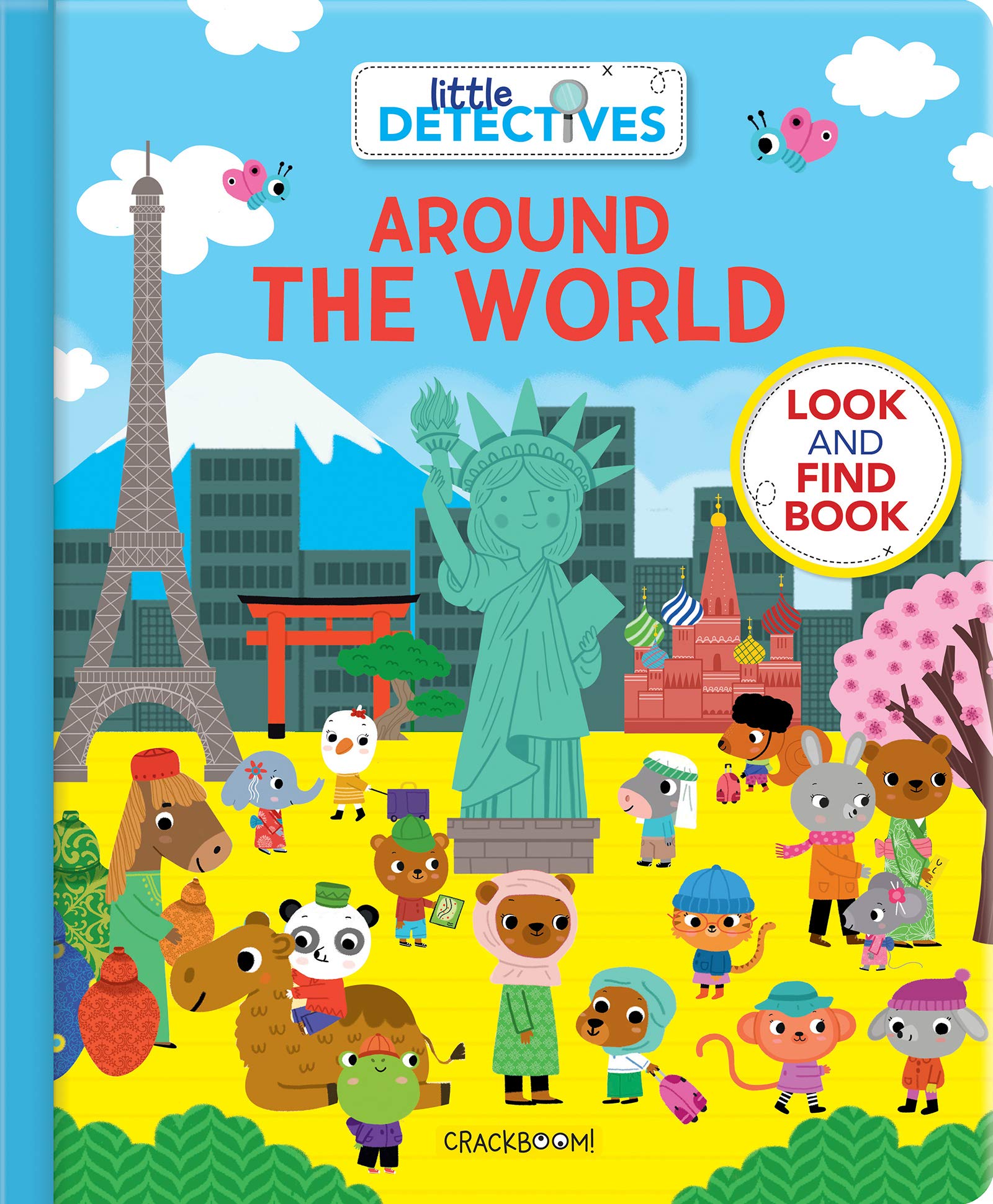 Little Detectives Around the World: A Look and Find Book,Used