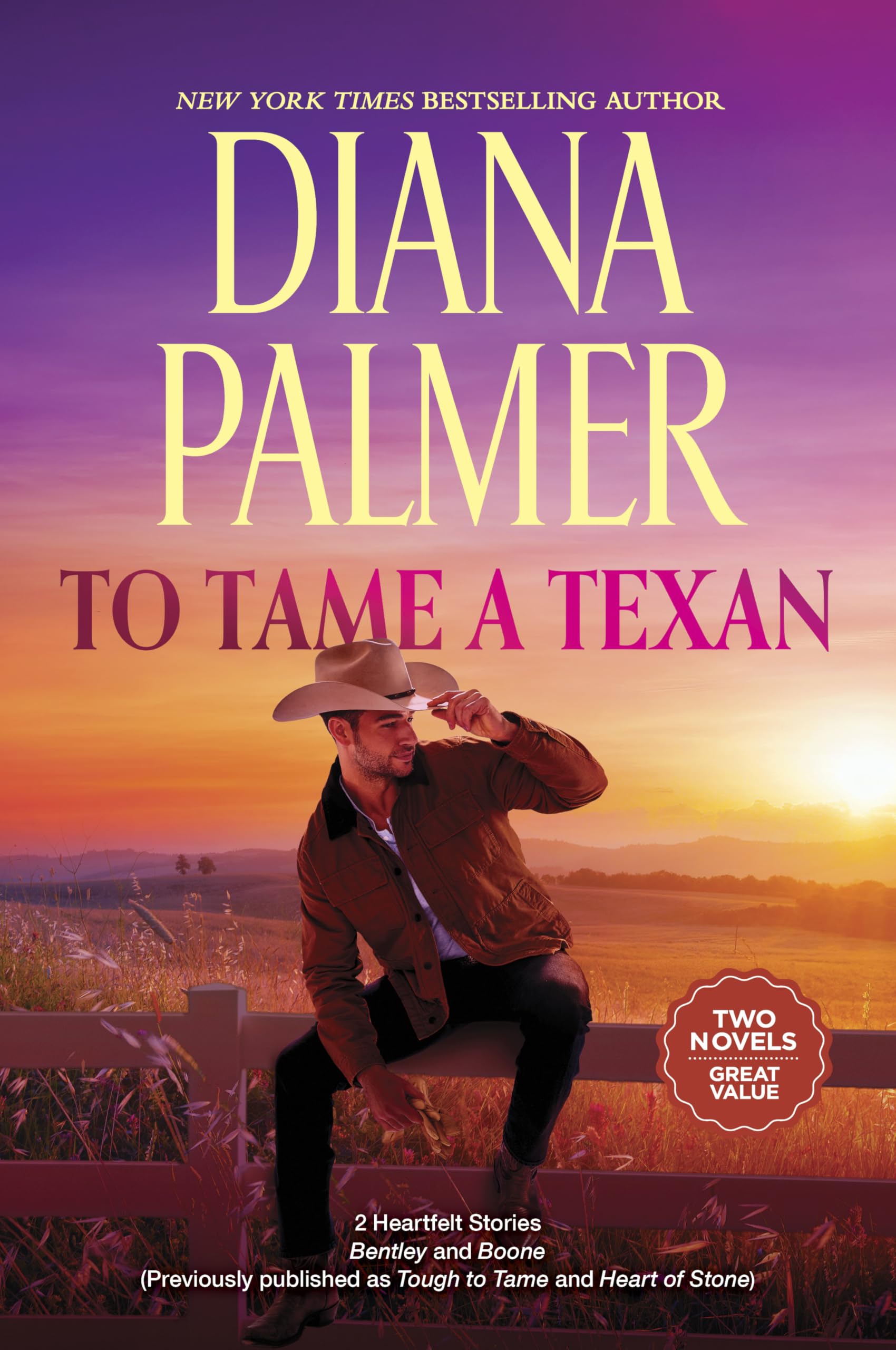 To Tame A Texan: Two Western Romances