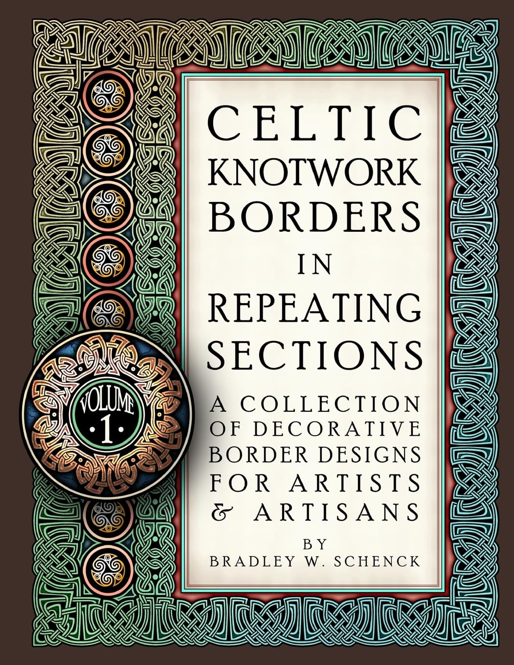 Celtic Knotwork Borders In Repeating Sections: A Collection Of Decorative Border Designs For Artists & Artisans,Used