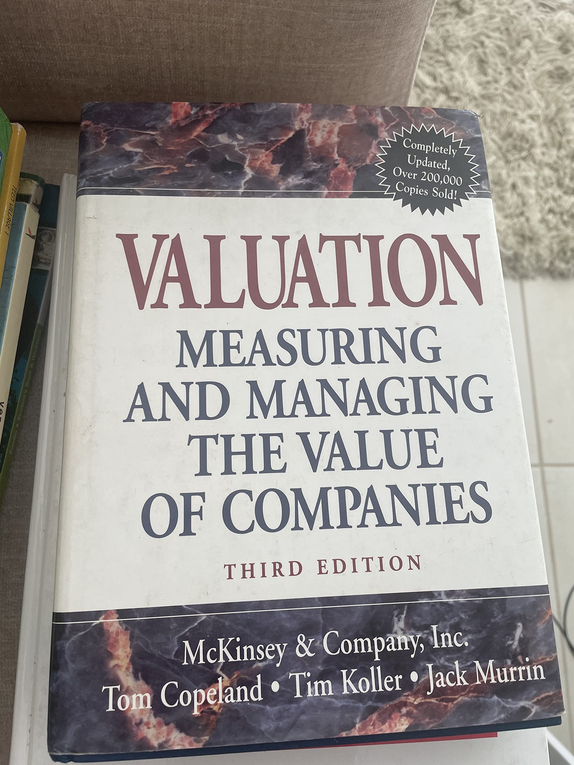Valuation: Measuring And Managing The Value Of Companies,Used