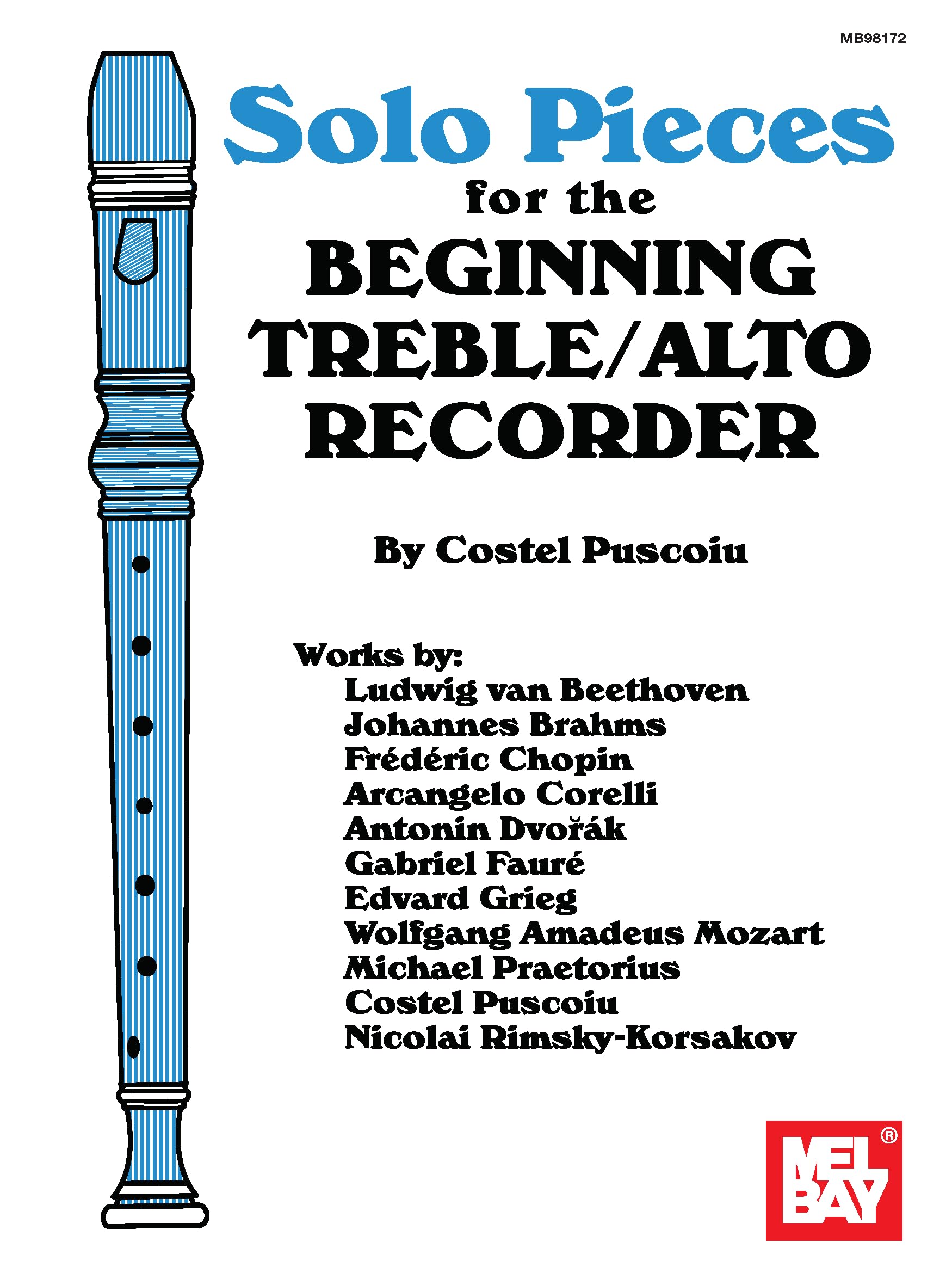 Solo Pieces for the Beginning Treble/Alto Recorder,Used